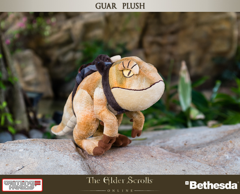 Illustration for article titled Plush Elder Scrolls Pack Guar Probably Won't Bite Your Head Off